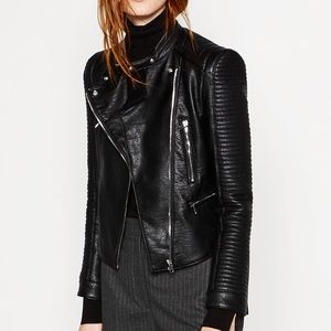 ZARA leather jacket